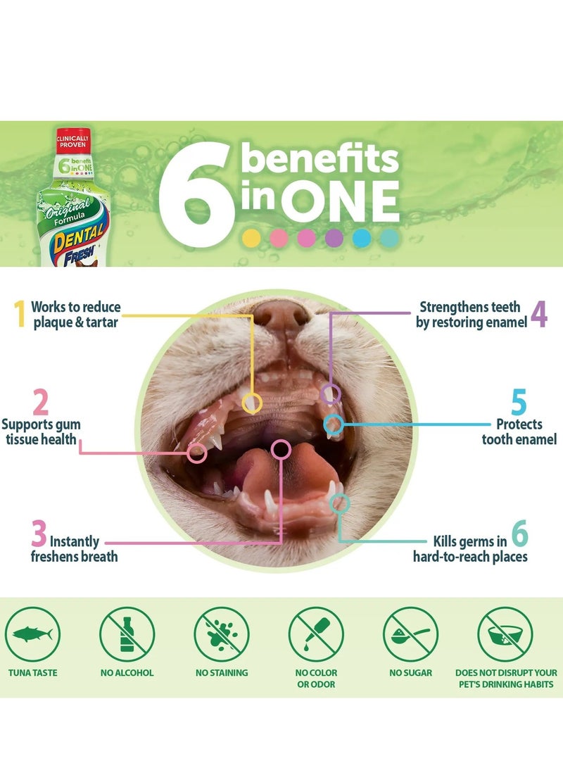 Synergy Labs Dental Fresh Original Formula For Cats 237ml - Image 2